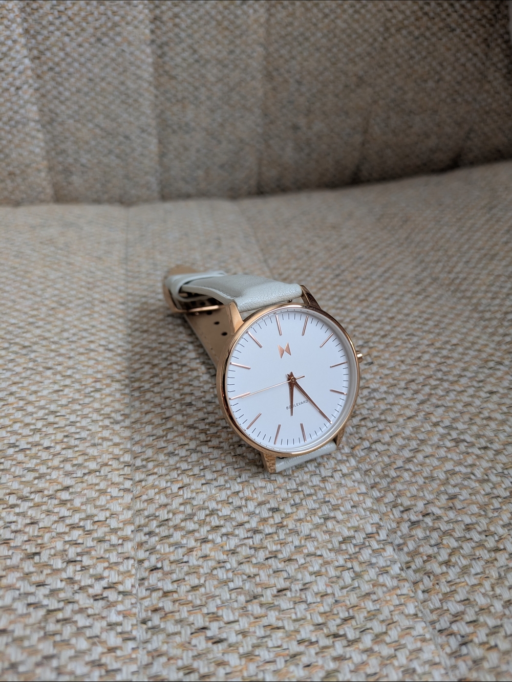 MVMT  Minimalist Watch with Baby Blue Strap